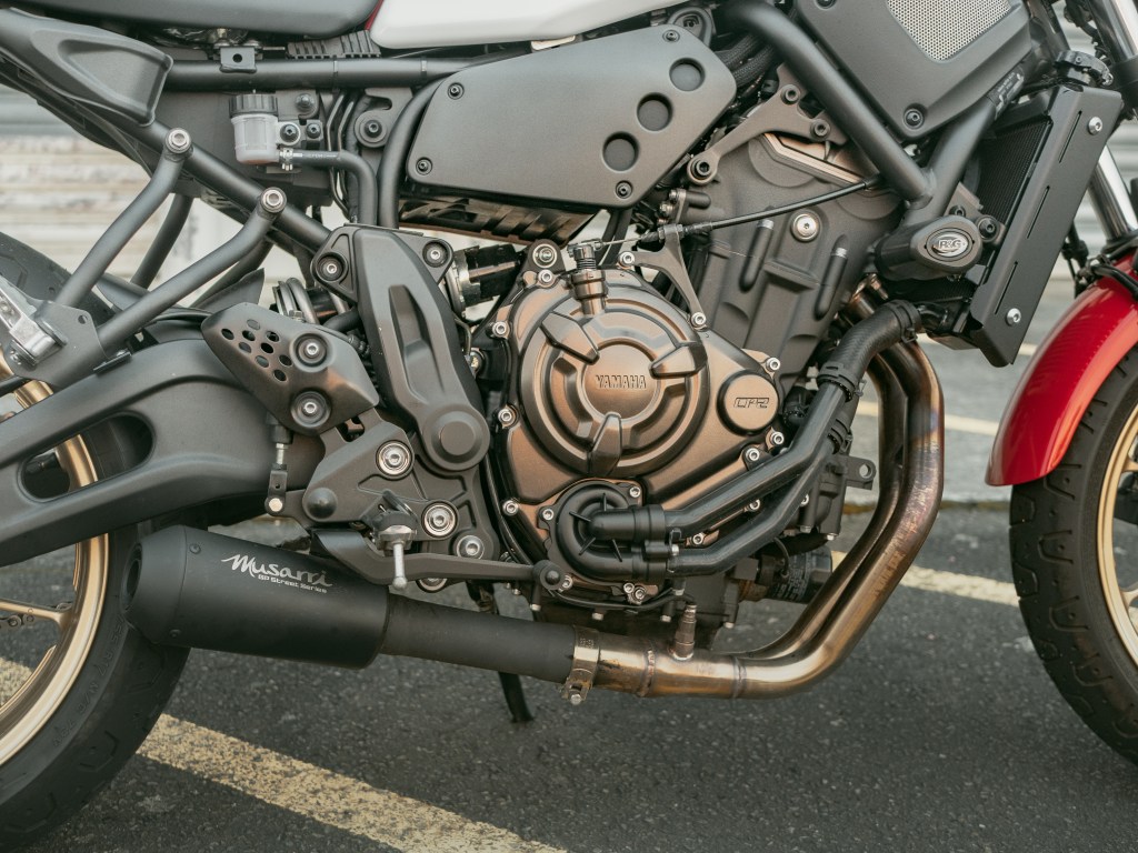 Close-up photo of the CP2 Engine.